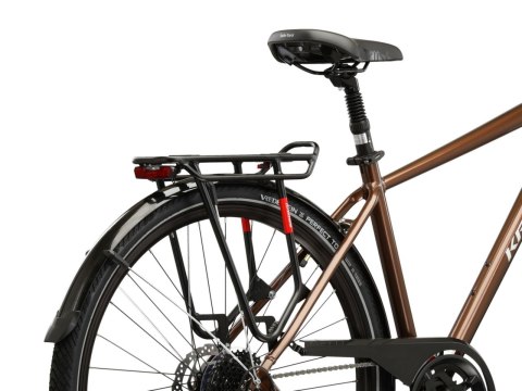 Kross Trans 5.0 Męski Brązowy Srebrny Połysk 2026 (M)