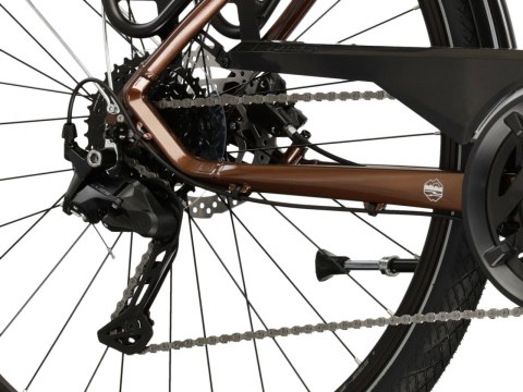 Kross Trans 5.0 Męski Brązowy Srebrny Połysk 2026 (M)