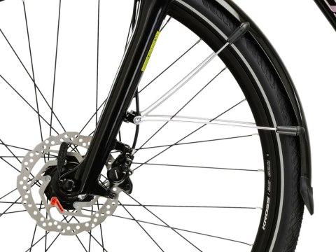 Kross Trans 7.0 Damski Czarny Różowy Połysk 2026 (M)