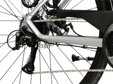 Kross Sentio 3.0 Srebrny Stalowy Połysk 2026 (S)