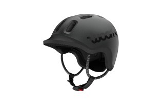 Kask WOOM Kids Charcoal Metallic (M)