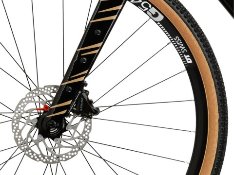 Kross Esker 6.0 Czarny Złoty Połysk 2025 (L)