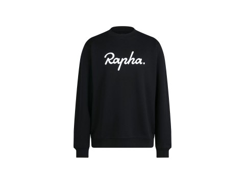 Shirt Rapha Logo Heavyweight Sweatshirt Large Black/White