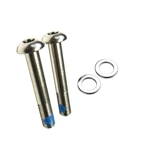 Śruby mocujące adapter hamulca FM Flat Mount 15mm T25 stal nierdzewna