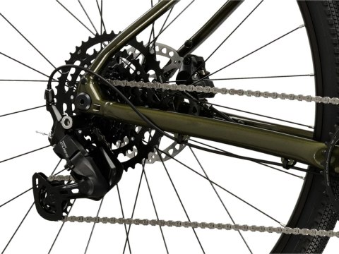 Kross Esker 1.0 FL Zielony Grafitowy Połysk 2026 (S)