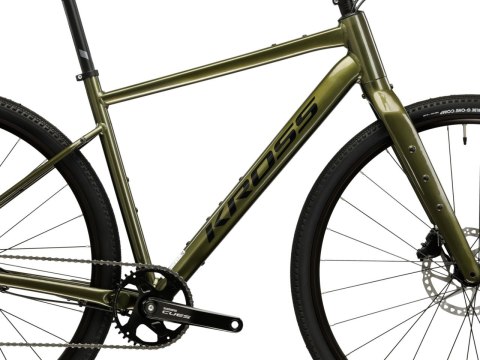 Kross Esker 1.0 FL Zielony Grafitowy Połysk 2026 (XS)
