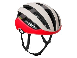 Kask Trek Circuit WaveCel L biały Era White/Rad Coral CE