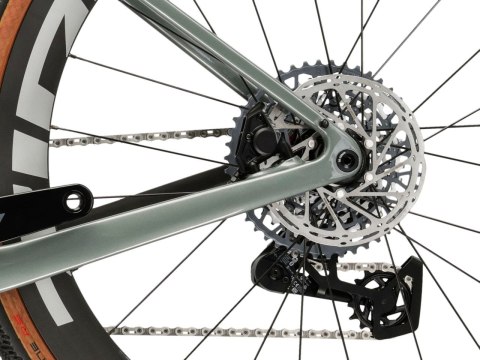 Kross Esker Adv 3.0 Zielonoszary Srebrny Matowy 2026 (M)