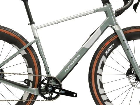 Kross Esker Adv 3.0 Zielonoszary Srebrny Matowy 2026 (M)