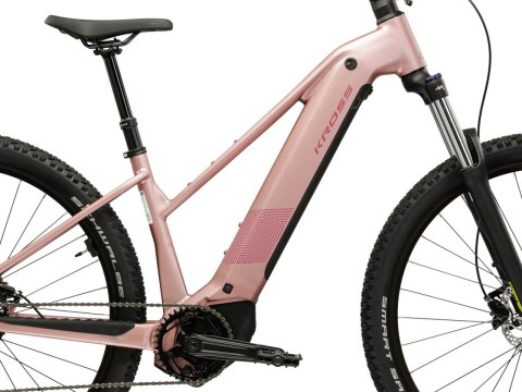 Kross Influx Hybrid 3.0 800Wh Różowy Bordowy Matowy 2026 (M)