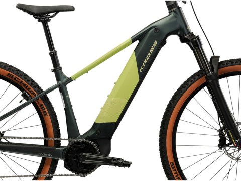 Kross Influx Hybrid 4.0 800Wh Zielony Khaki Matowy 2026 (XL)