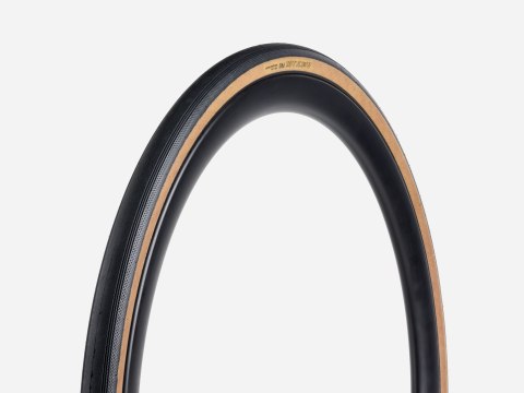 Opona Bontrager Aeolus Pro TLR 700 x 28c czarna/jasnobrązowa