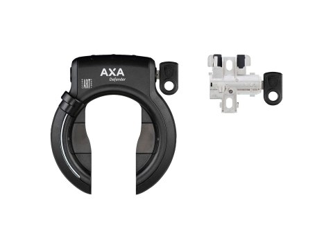 Lock AXA Bosch 2 Downtube Battery With Defender Ring Lock