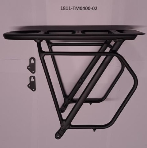 Bagażnik Integrated Rear Carrier Alu Blk For Itegrated Rear Light MIK HD MY26 Allure E+