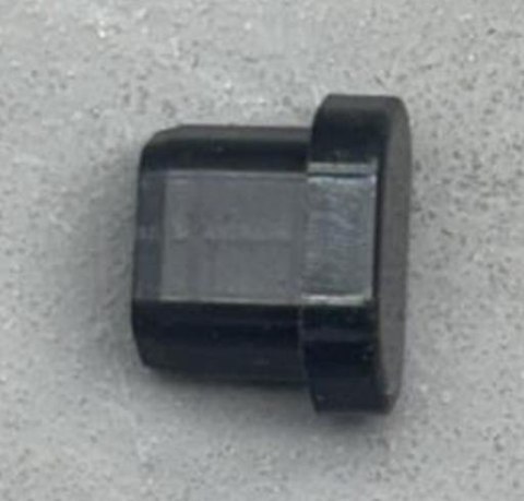Części elektryczne e-Bike WATERPROOF SILICONE PLUG FOR TY0704 MALE 6.8MM BLK