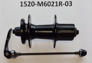 Piasta tylna M6021-R 13GX32H 135/Ø5mm BLK W/152MM QR37-2