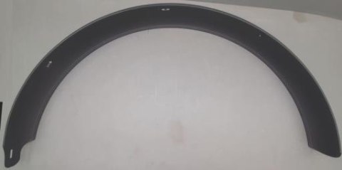 Błotnik tylny AL6061 REAR W:75MM R:395MM BLK MY24 LURRA E+ XS