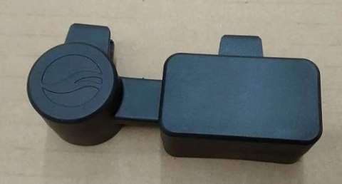 Części elektryczne e-Bike Battery Charge Cable Holder ABS BLK