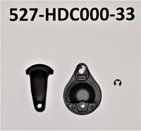 Części elektryczne e-Bike COVER CAP BLK ALUMINUM HANDLE FOR ON BOARD CHARGE CABLE/DISCH CABLE TO CHARGER&R.E./JST 3PIN/7 PIN