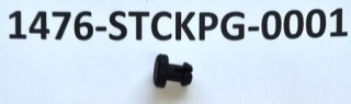 Części elektryczne e-Bike KICKSTAND MOUNT PLUG, RUBBER, BLK