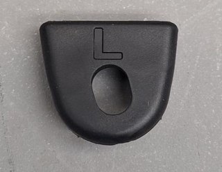 Części elektryczne e-Bike Left Rubber Cap For Carrier Mounting MY24 FATHOM/LURRA E+