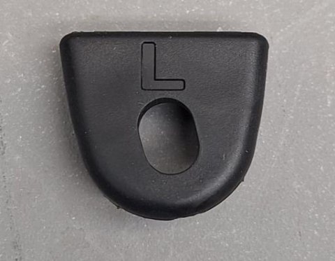 Części elektryczne e-Bike Left Rubber Cap For Carrier Mounting MY24 FATHOM/LURRA E+