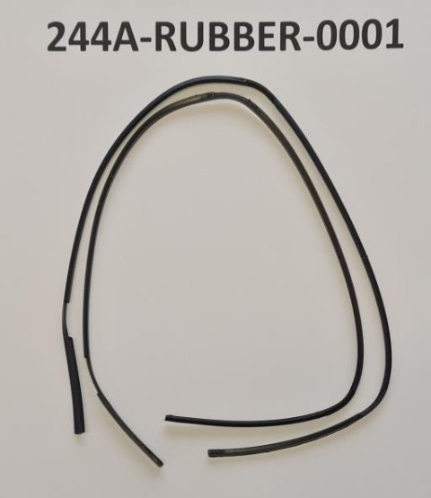 Części elektryczne e-Bike Rubber For Battery Cover L/R BLK