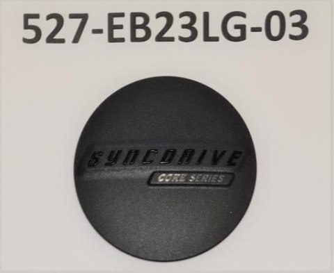 Części elektryczne e-Bike SYNCDRIVE CORE Motor Cover W/CHROME GLOSS W/DOUBLE SIDED ADHESIVE