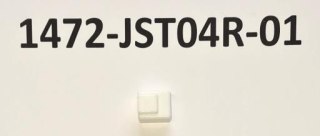 Części elektryczne e-Bike WATERPROOF PLUG/JST 04R-JWPF-VSLE-S/WHITE RUBBER/V1167