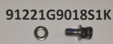Części widelca MY21 CREST 34 27.5"/29" Rebound clicked bolt assembly