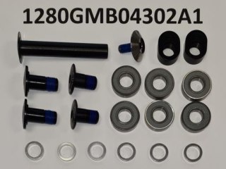 Elementy zawieszenia GMB043 ROCK ARM BOLT JY001C(M.BLK)(8+10+11) W/Flip chip