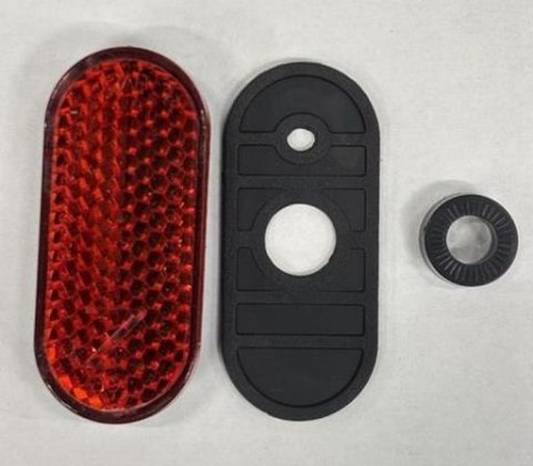 Lampka tylna RL6V35 FENDER MOUNT Rear Reflector StVZO W/RUBBER WO/BOLTS