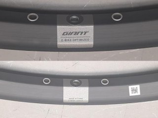 Obręcz aluminiowa GX03V 700C 622x21 14Gx32H FV W/EYELET BLK W/MY24 EXPRESSION E+ DECAL