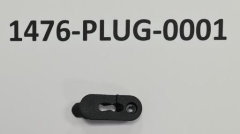 Osłonka przeciwkurzowa Internal Cable Routing Port Plug/Cover 2 hole 4.2mm/4.2mm