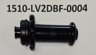 Piasta przednia LV2DBF 24HX100/Ø12mm BLK DB CL WO/Thru Axle W/MY21 GIANT LOGO