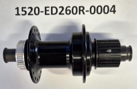 Piasta tylna ED260C-1-R 14GX32H 148/Ø12mm 12-Spd MS CL BLK