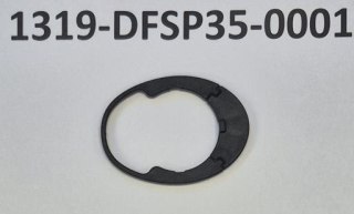 Podkładka sterów DFSP3 5 32 49.5 3.5 PLASTIC BLK SPACER F+R 2PCS