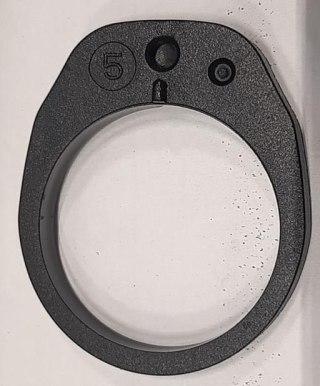 Podkładka sterów SPR 10 28.7 34.7 5.0 Pa BLACK