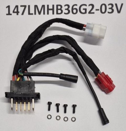 Przewód elektryczny Discharge Cable 36V Battery to Motor For SG 2.0 SYSTEM L:350MM W/SUMITOMO Connector W/bolts (HMI 2.0)