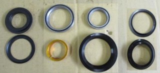 Stery NO57 28.6-44-56-39.8 H=12.8 ,B.BLK, W/8MM CONE SPACER W/O LOGO