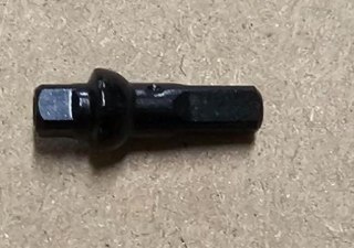 Szprychy Sapim NIPPLE AL ROUND DOUBLE SQUARE 2.0x16mm BLK SECURE LOCK