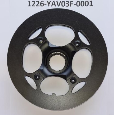 Tarcza mechanizmu EP01A YAV03-DG(P202NW)-CXX 46T 9Spd CL:52 Steel BLK W/CHAIN DISC