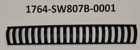 Uchwyty błotnika SW 807B PLASTIC BLACK TK557569