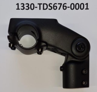 Wspornik kierownicy TDS-676 A 8FOV Alloy 28.6 90 31.8 60 Anodize Sand Black BLK for ACROS AZF-592