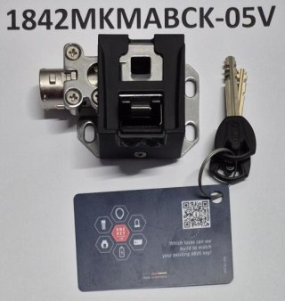 Zabezpieczenie Tube Integrated Battery Lock W/2 BLK GIANT KEYS