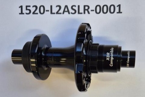 Piasta tylna L2ASLR SLR1 LV2 AERO DBR ROAD 24H 142/Ø12mm CL 12-Spd XDR BLK W/Laser Etch