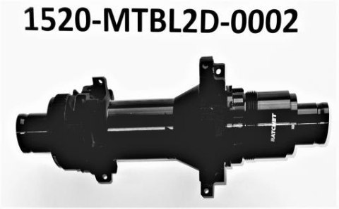 Piasta tylna L2DBR 28HX148/Ø12mm DB CL SRAM XD BLK