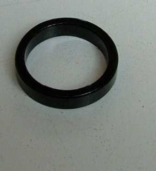 Podkładka sterów 28.8X36X7 AL ANO BLK(JY001A)