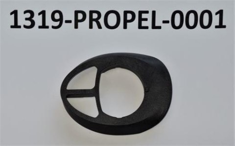 Podkładka sterów D-Shape Cone Spacer 10mm 31.8 52 Plastic BLK MY23 Propel