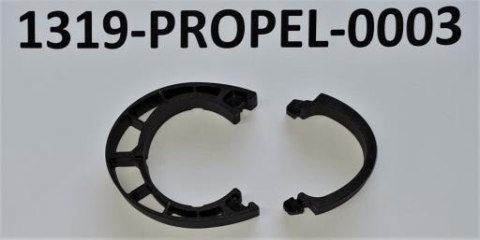 Podkładka sterów D-Shape Spacer 10mm 31.8 52 Plastic BLK MY23 Propel